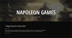 Desktop Screenshot of napoleongames.cz